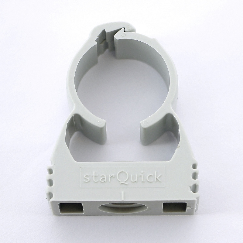 Хомут starQuick 24-28 мм серого цвета, полиамид  