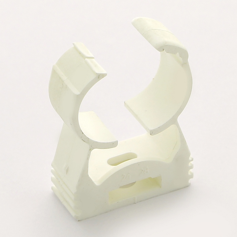 Хомут starQuick 24-28 мм белого цвета, полиамид 