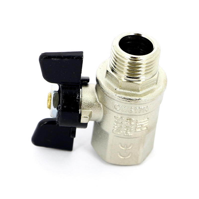 Кран НВ 1/2' бабочка NEW JERSEY серия 917 полный проход