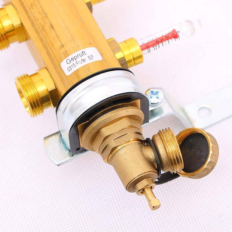 Коллекторная группа Watts HKV/T с расходомерами 1x3/4 EK 9 выходов 10004203