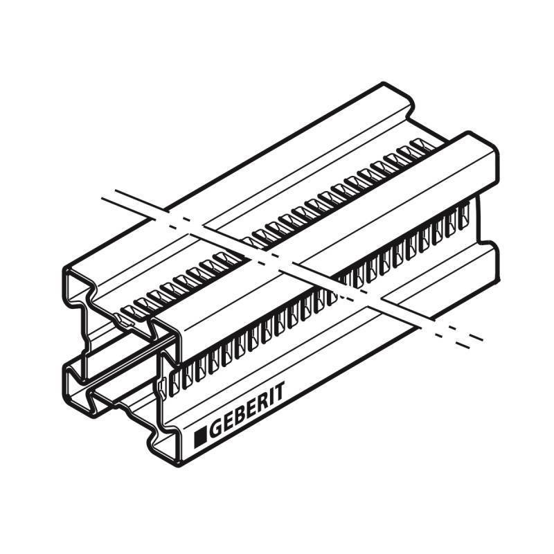 Монтажный профиль Geberit GIS 2.5 м 461.000.25.1