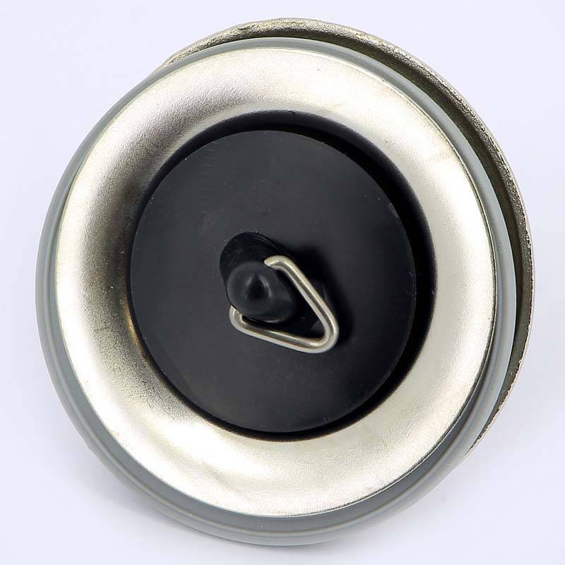 Выпуск для мойки Viega 1 1/2х70 мм с пробкой полированная нержавеющая сталь 100261