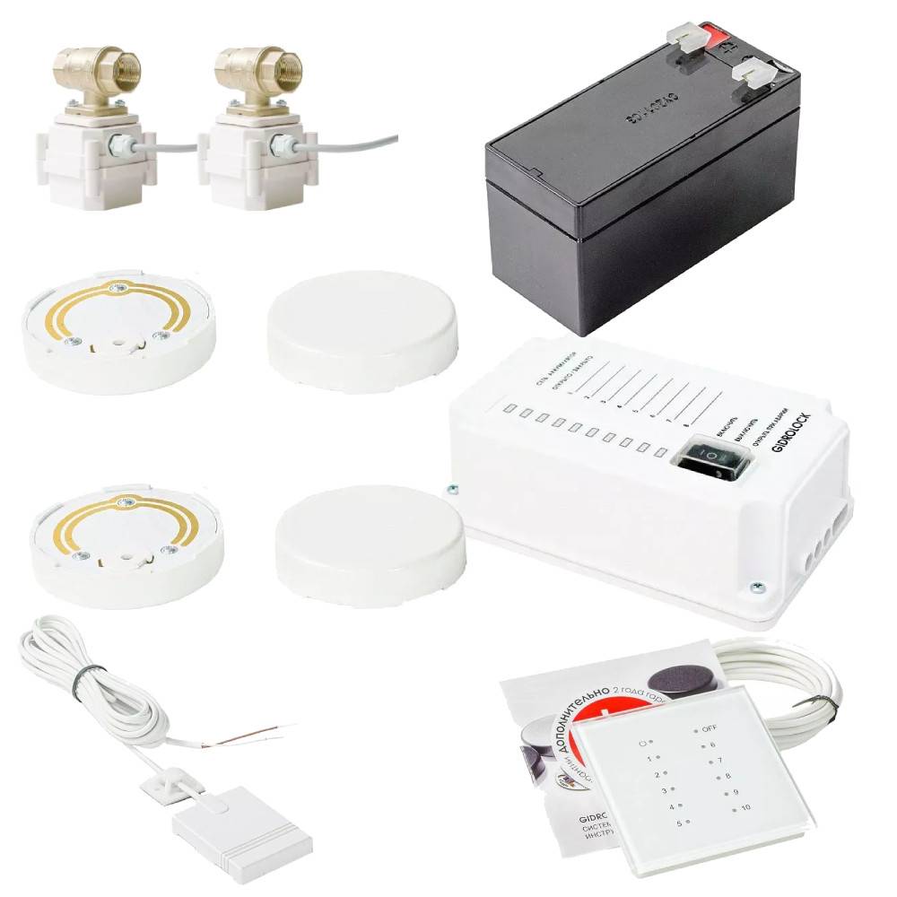 Система защиты от протечек Gidrolock Premium Radio Bugatti 3/4 11387