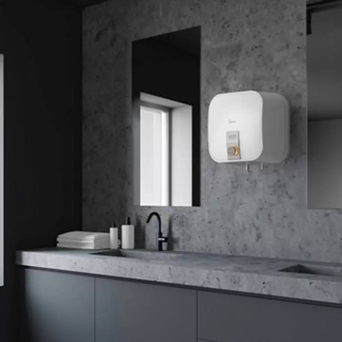 Водонагреватель накопительный Midea SALUTE XPRESS над раковиной 15 л MWH--KVM