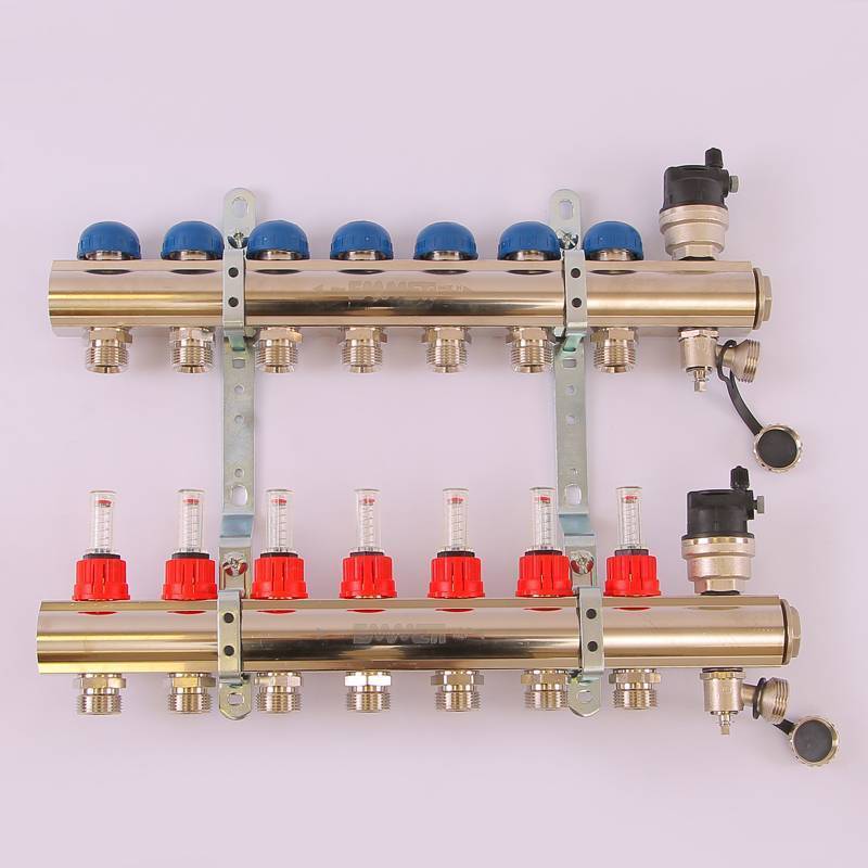 Коллекторная группа Emmeti TOPWAY с расходомерами 1 x 3/4 EK 7 выходов 01298220