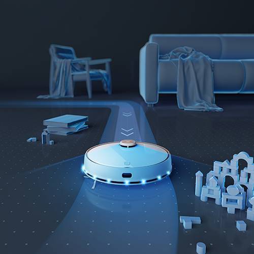 Робот-пылесос Viomi Alpha 3 белый V-RVCLMC28A