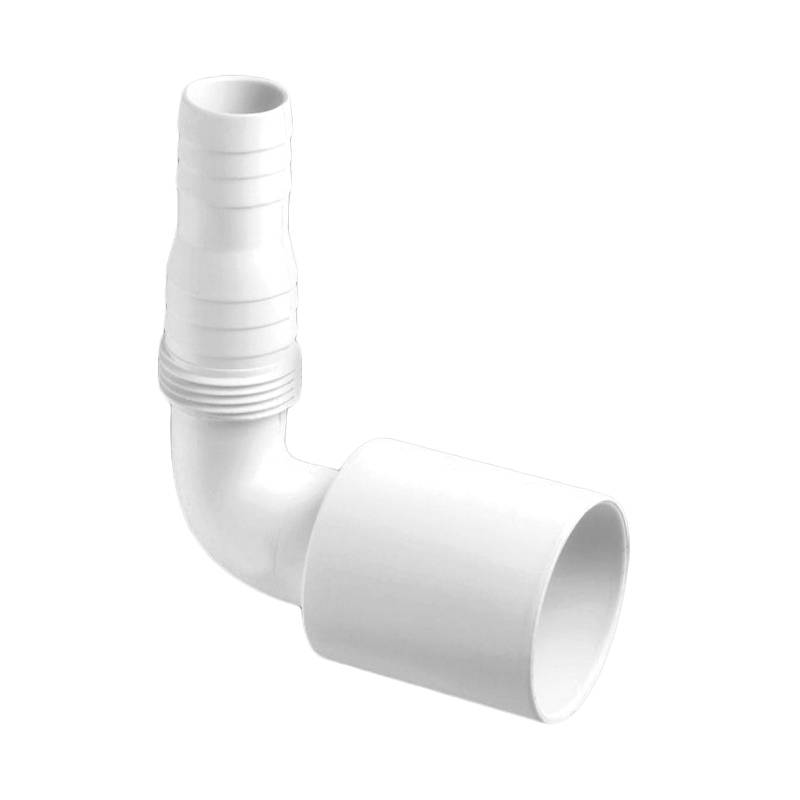 Адаптер McAlpine угловой 90° для слива бытовой техники 32 мм белый MRWMF32-90