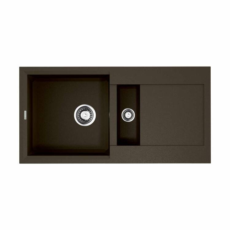 Кухонная мойка OMOIKIRI Sakaime 860x435 мм 2 чаши темный шоколад 4993201