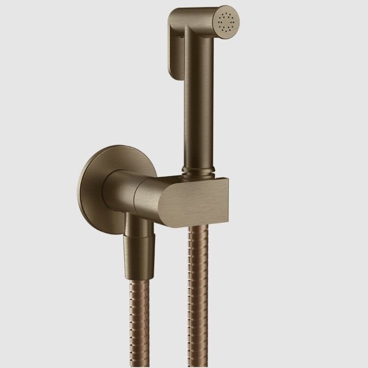 Гигиенический душ, Gessi, цвет-Coffee Bronze Brushed PVD