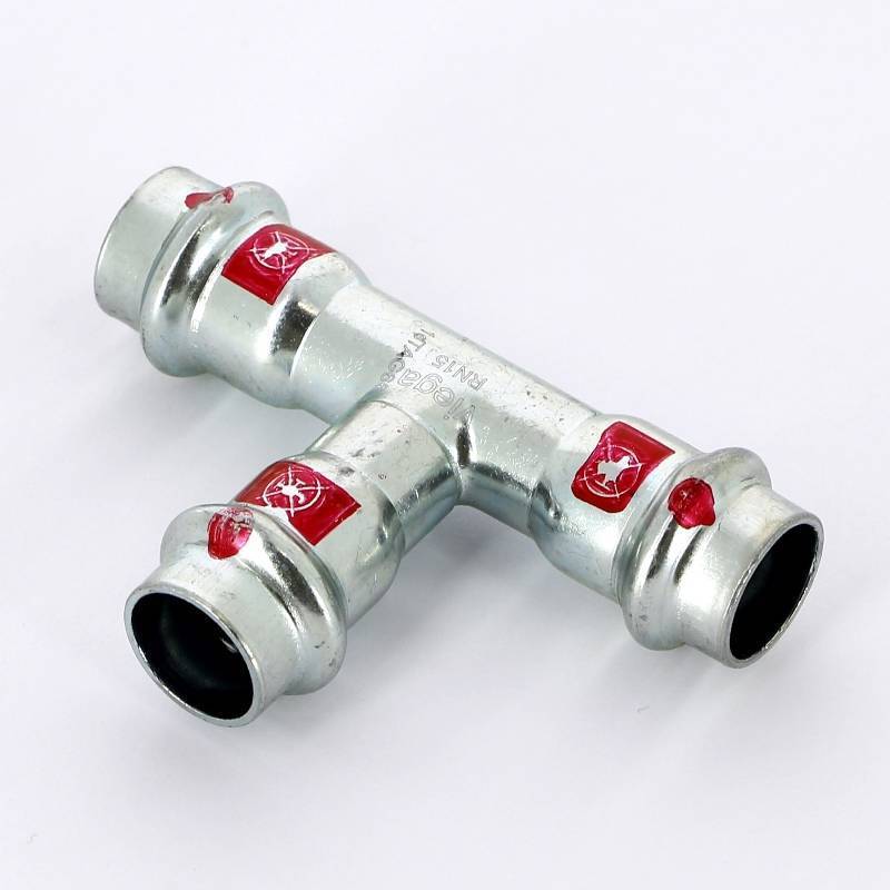 Тройник пресс Prestabo Viega 15 мм 558611