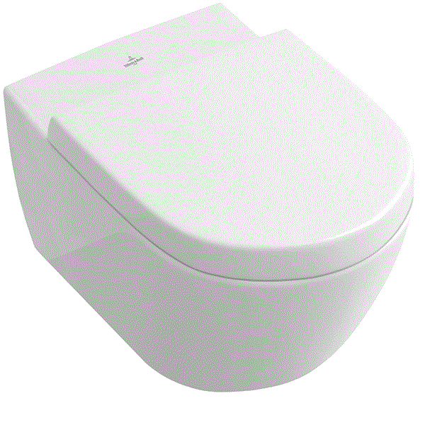 Унитаз подвесной Villeroy & Boch Subway 2.0 370x560 мм DirectFlush альпийский белый 5614R001
