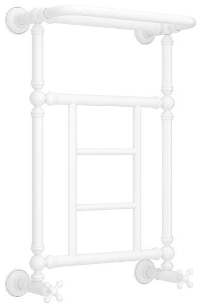 Полотенцесушитель водяной Сунержа Ренессанс 400x660 мм матовый белый 30-0282-6640