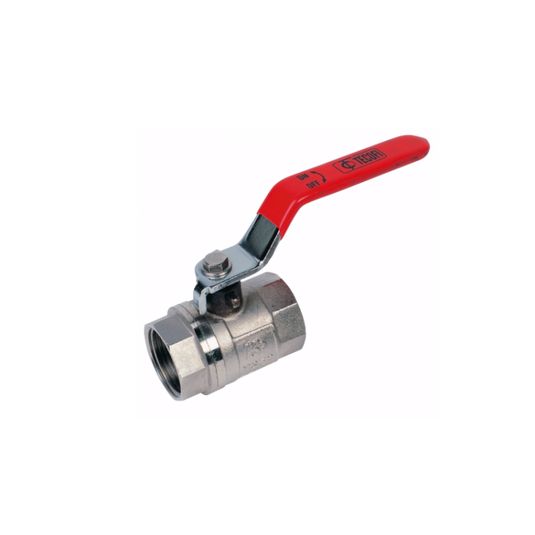 Кран шаровой Tecofi BS1143R полнопроходной ВР 1 1/2 PN20 ручка-рычаг BS1143R-0040