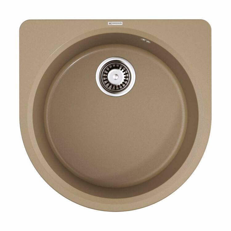 Мойка кухонная OMOIKIRI Akegata 510х510 мм карамель 4993755