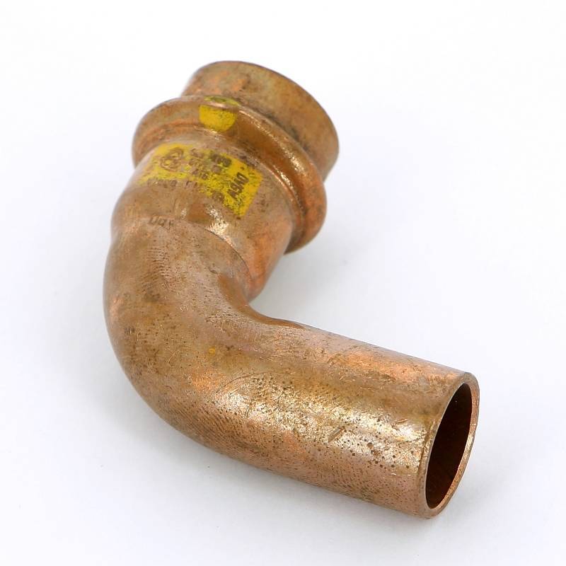 Угол-вставка 90° пресс Viega Profipress G 18 мм медь 345549