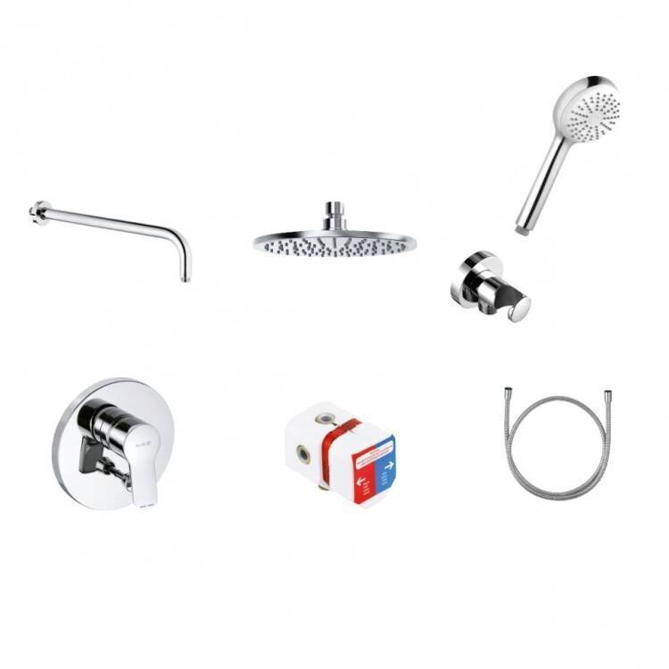 Душевой комплект Kludi Pure&Easy хром 376400565