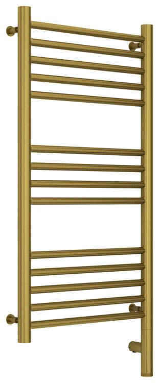 Полотенцесушитель электрический Сунержа Богема 3.0 800x400 мм МЭМ правый латунь состаренная 051-5805-8040