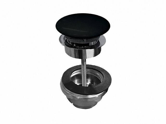 Донный клапан для раковины Scarabeo 1 1/4 хром/Ardesia 10010CCR49