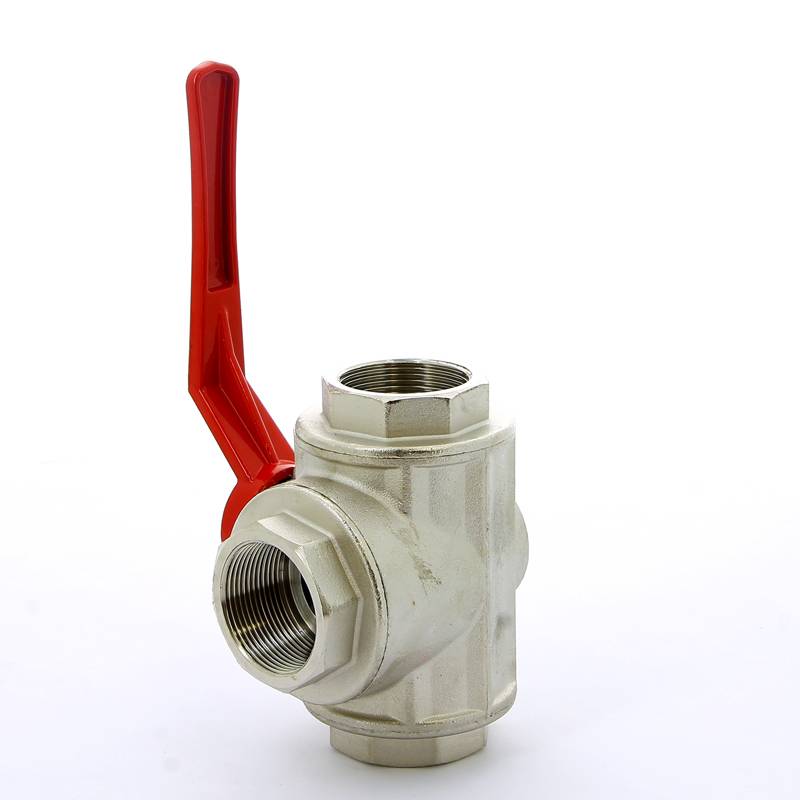 Кран шаровой трехходовой ITAP 128 T-порт рычаг 1 1/2 ВВ 1280112T