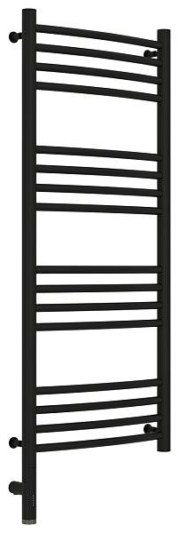 Полотенцесушитель электрический Сунержа Богема 3.0 400x1000 мм левый матовый черный 31-5802-1040