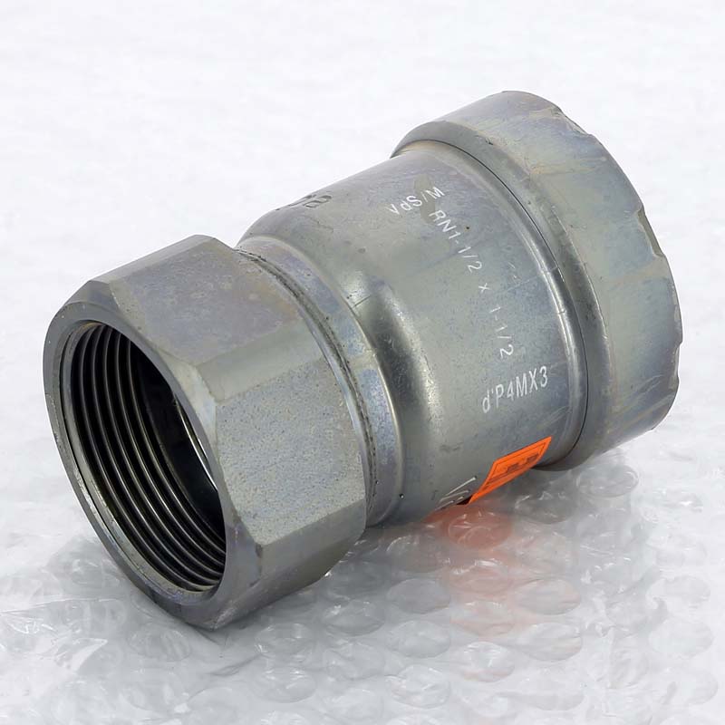 Муфта переходная пресс-В Viega Megapress 1 1/2 оцинкованная сталь 695378