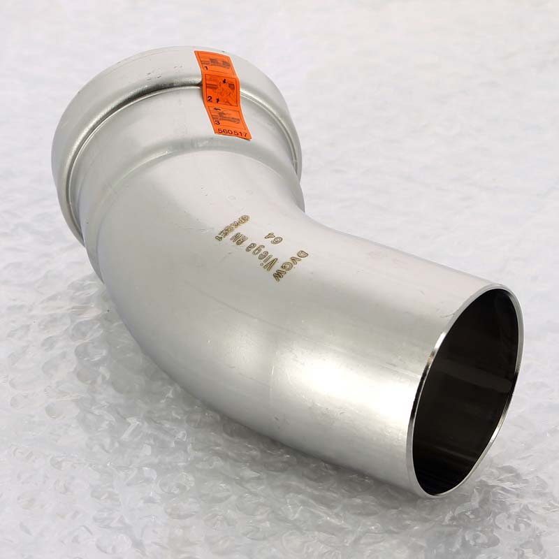 Угол-вставка пресс 45° Viega Sanpress Inox XL 64 мм 578015