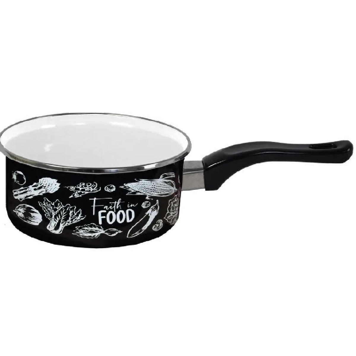 Ковш эмалированный Metrot Овощи 1.5 л 7401