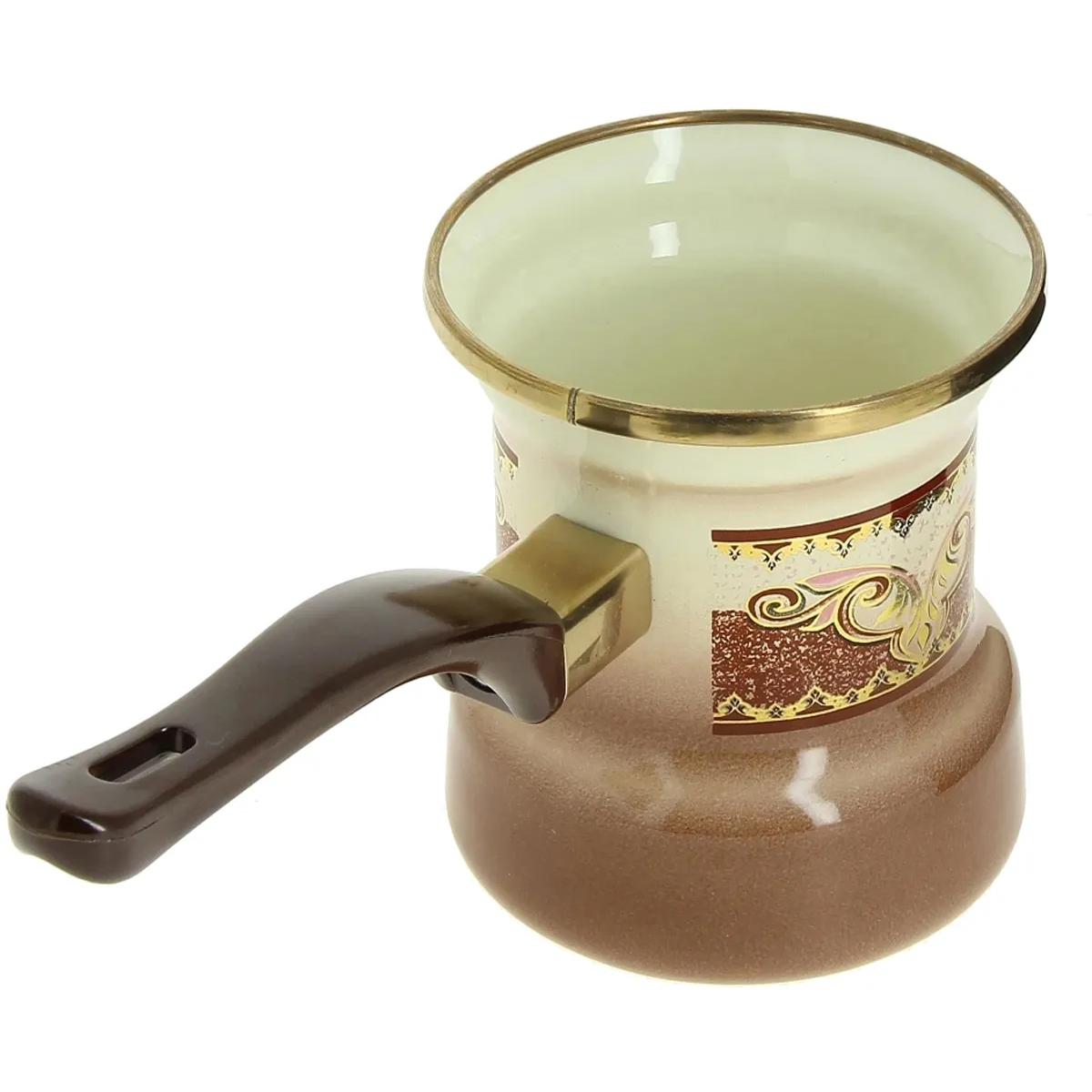 Турка эмалированная Metrot Терракот 0.4 л 7319