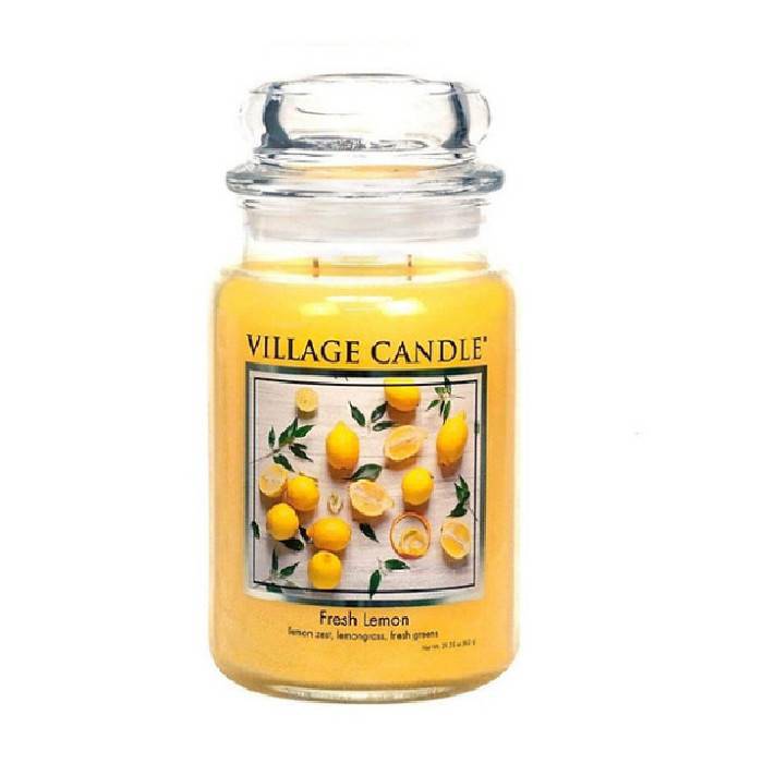Ароматическая свеча Village Candle Лимонный фреш 602 г 10100