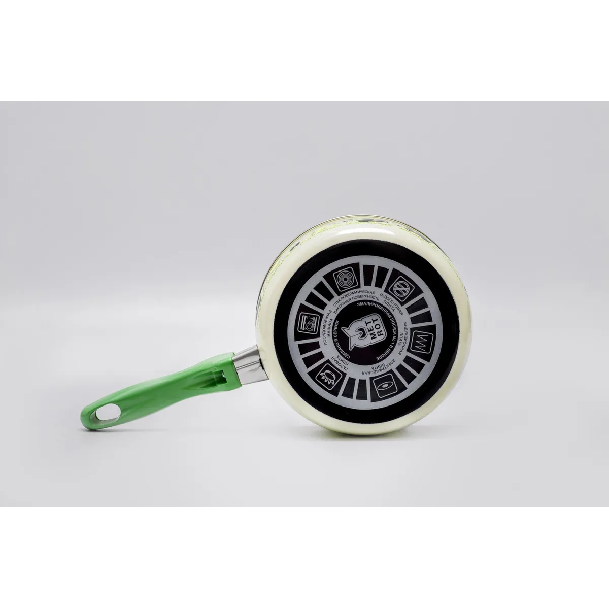 Ковш эмалированный Metrot Олива 1.65 л 7302