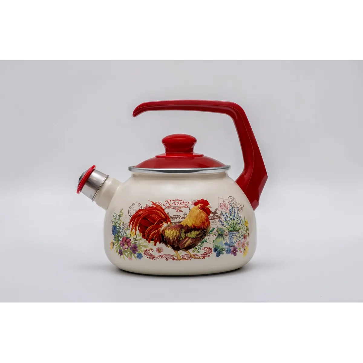 Чайник эмалированный Metrot Золотой Петушок 2.5 л 7385