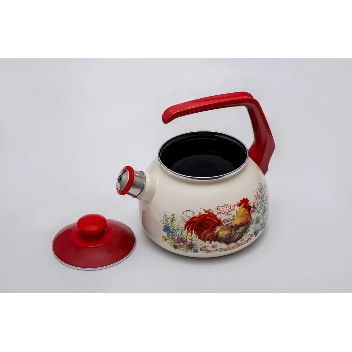 Чайник эмалированный Metrot Золотой Петушок 2.5 л 7385
