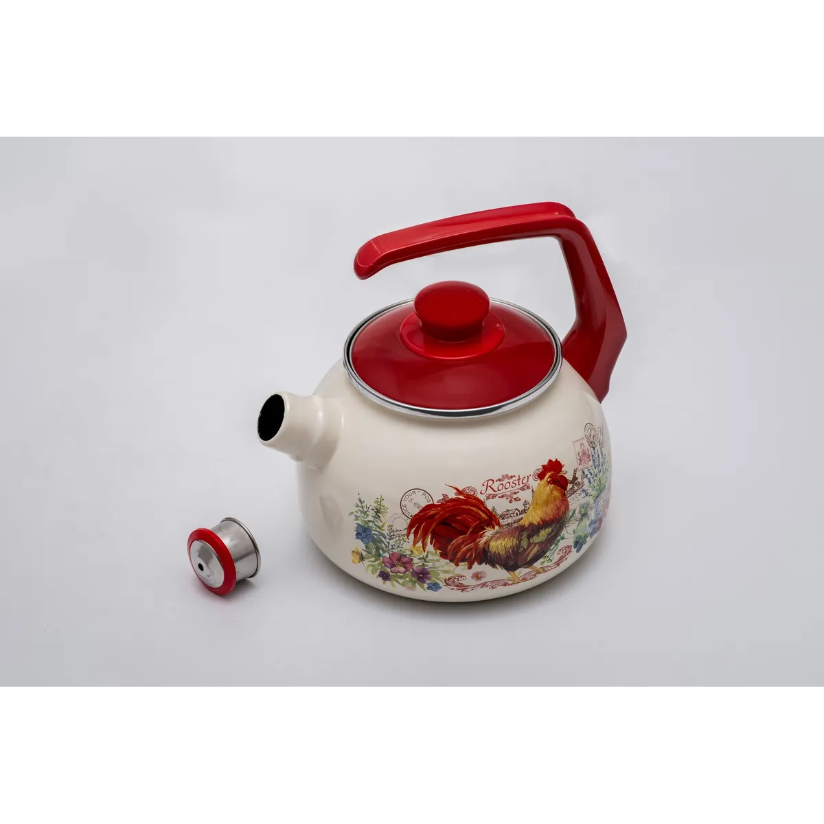 Чайник эмалированный Metrot Золотой Петушок 2.5 л 7385