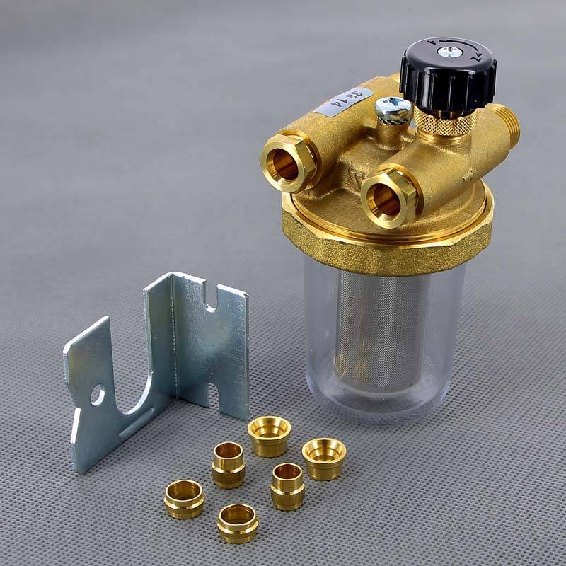 Фильтр топливный Watts RGN 3/8 120 мкм двухтрубный 10001930