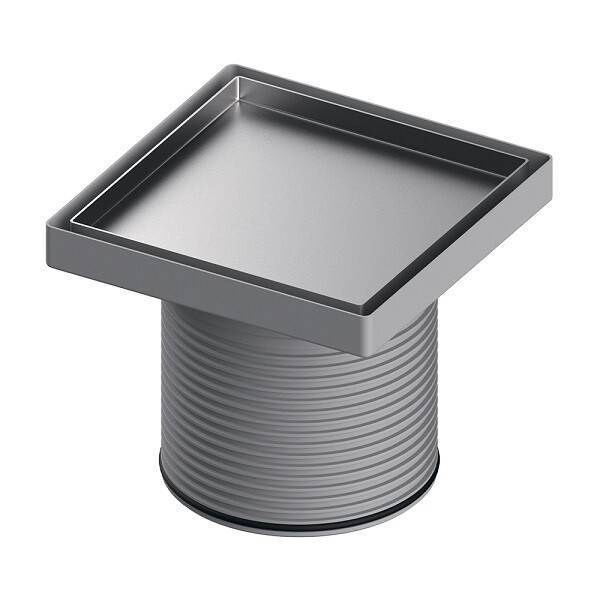 Основа для плитки TECE TECEdrainpoint S 149x149 мм нержавеющая сталь 3660011