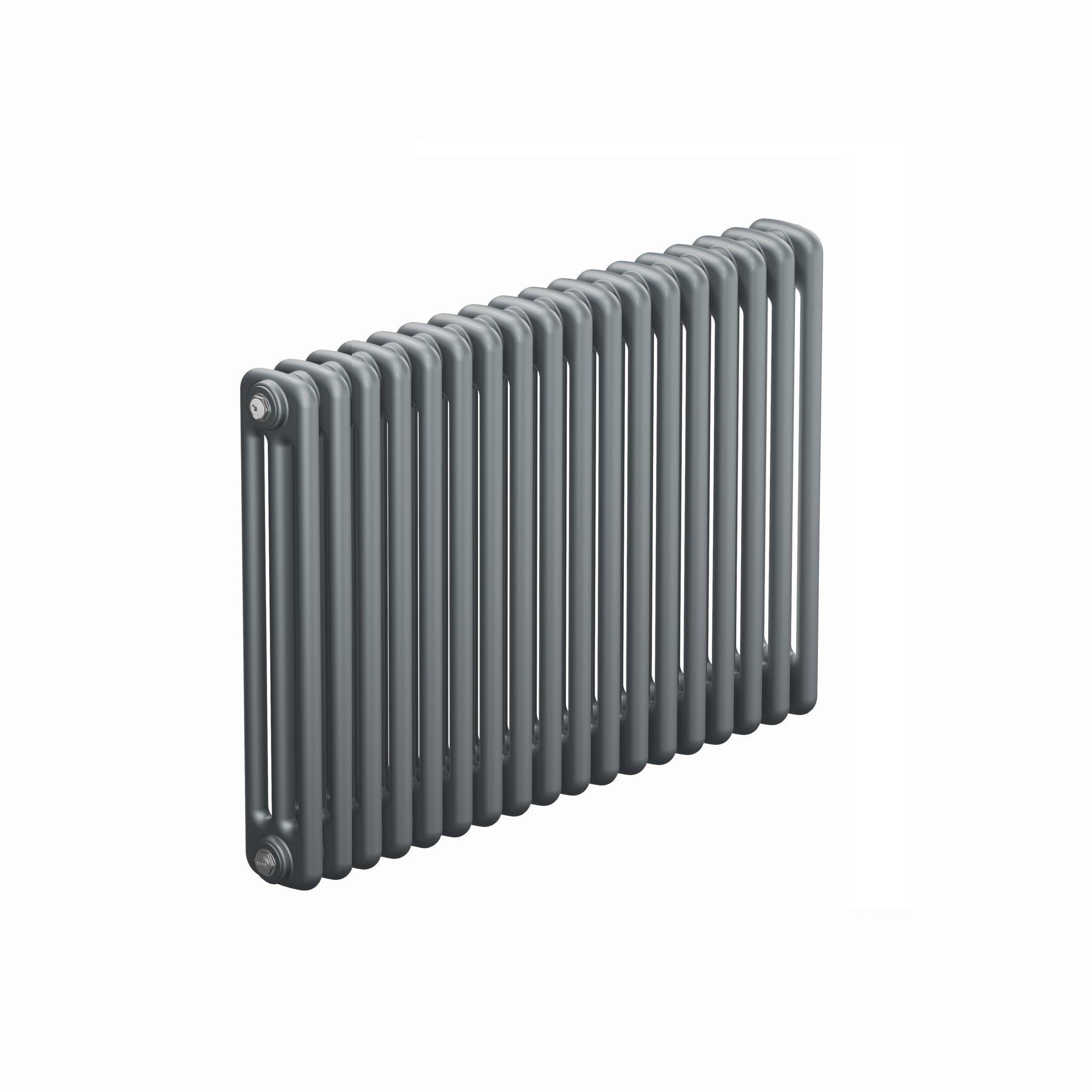 Радиатор стальной трубчатый RIFAR TUBOG 18 секций боковое подключение Титан TUB -18-TI