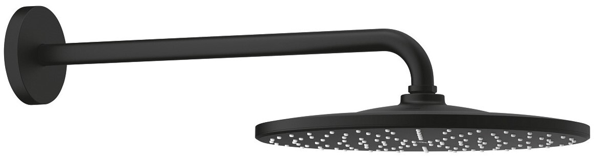 Верхний душ с кронштейном GROHE Rainshower Mono 310 1 режим фантомный черный 22121KF0