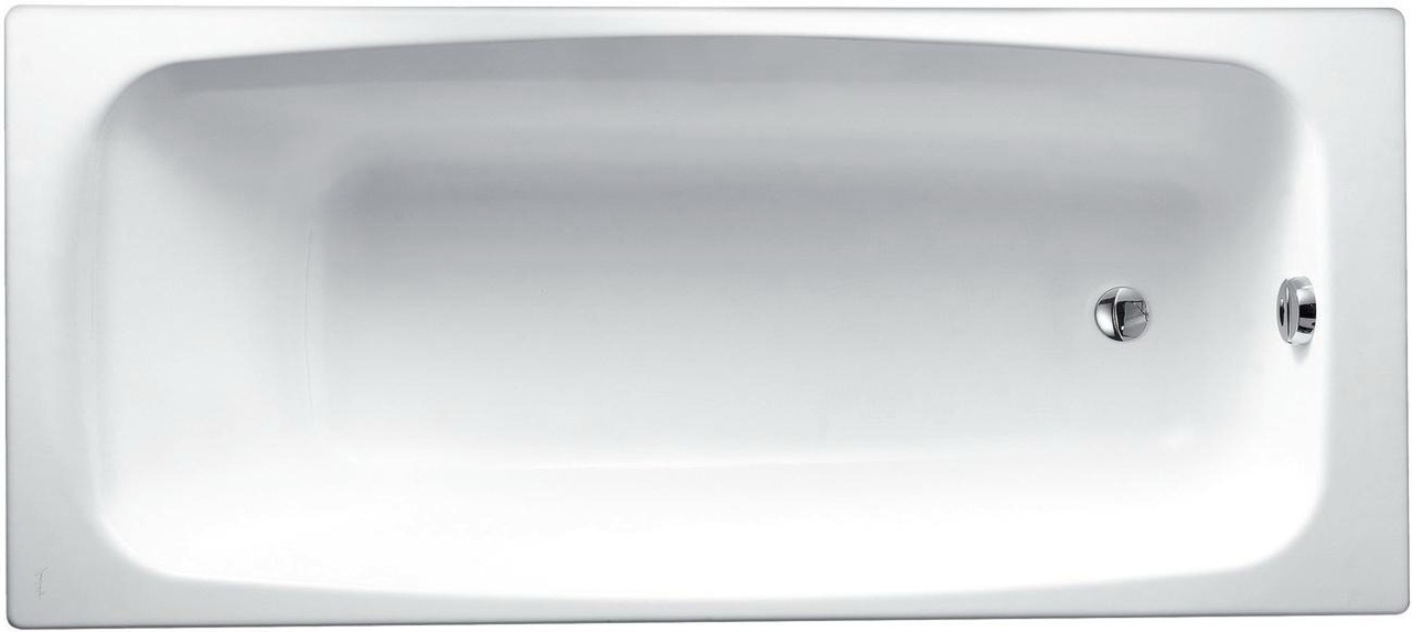 Ванна чугунная Jacob Delafon Diapason 170х75 см без отверстий для ручек E2937-00
