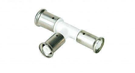 Тройник переходной HENCO PVDF пресс 32x26x26 мм 11PKW-322626