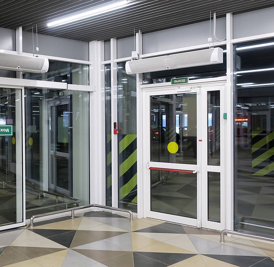 Тепловая завеса электрическая Тепломаш КЭВ-12ПЕ Комфорт 122021