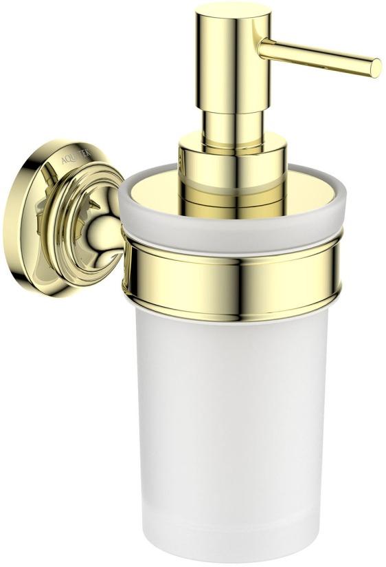 Дозатор для жидкого мыла Aquatek Классик полированное золото AQ4505PG