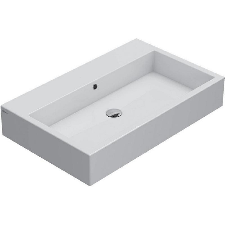 Раковина подвесная Globo I Classici 800х500х140 мм белая без отверстия SCQ820BI