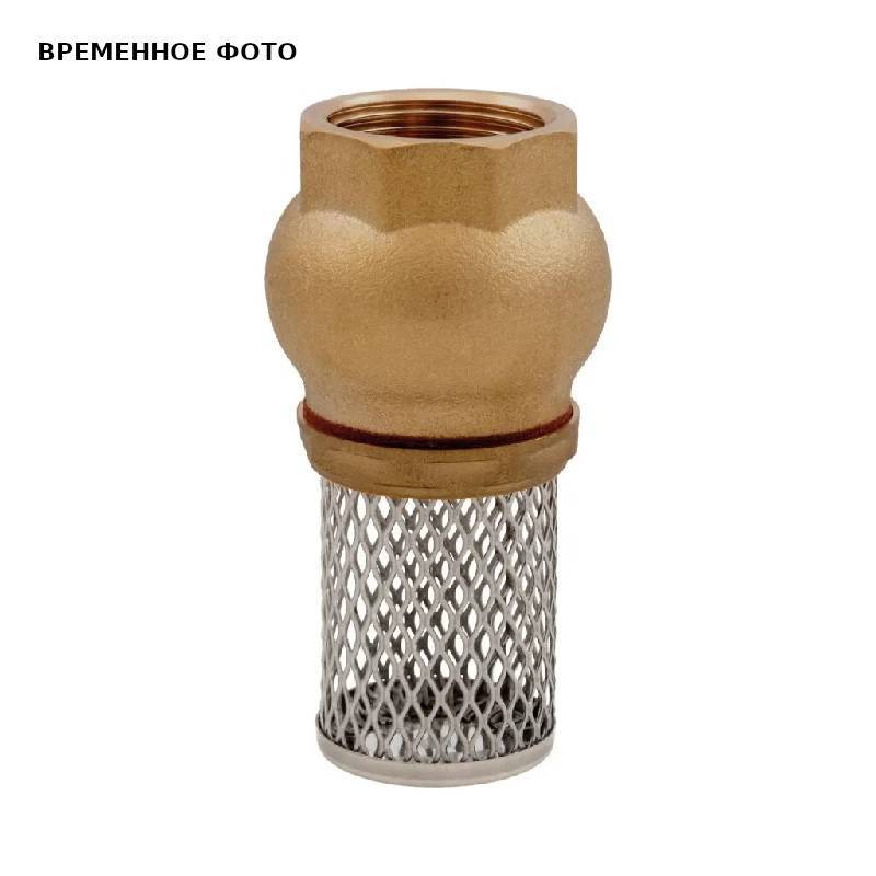 Клапан обратный пружинный погружной Itap VENTO 1 с литым фильтром 140 1