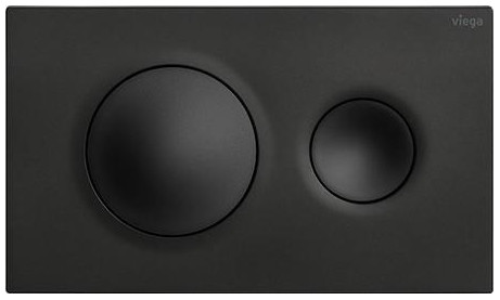 Панель смыва для унитаза Viega Prevista Visign for Style 20 пластик матовый черный 796389