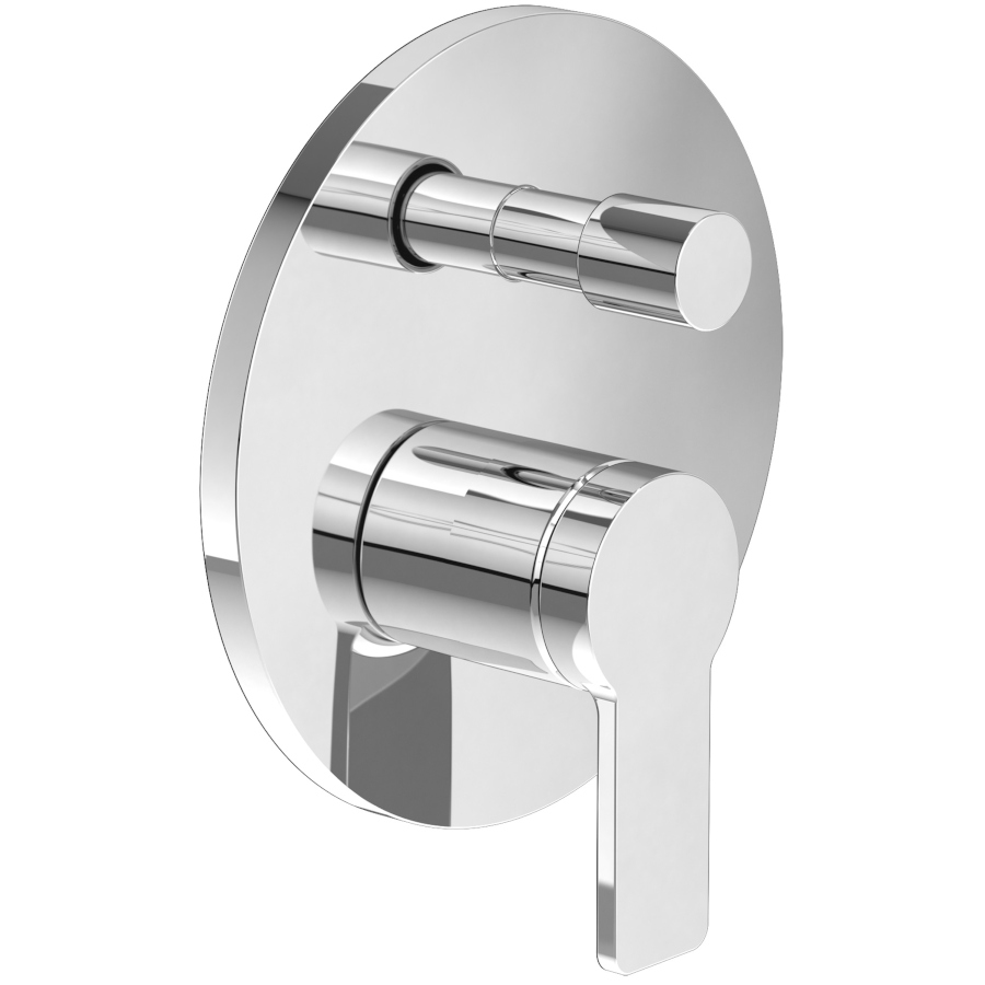 Смеситель для душа Villeroy & Boch Architectura настенный скрытого монтажа хром TVS10335300061