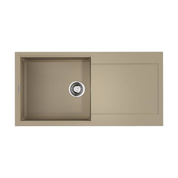 Кухонная мойка OMOIKIRI Sakaime 100-CH Tetogranit 100x50 см шампань 4993889
