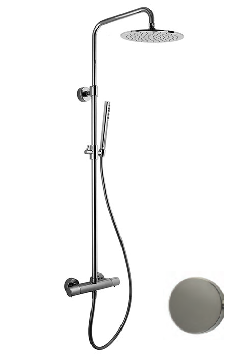 Душевая стойка Fima Carlo Frattini Shower column никель брашированный F4285R256SN