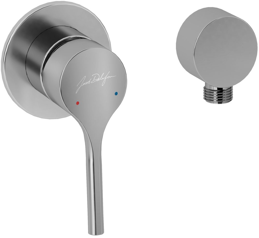 Смеситель для душа встраиваемый Jacob Delafon Elate со шланговым подсоединением E25754-CP