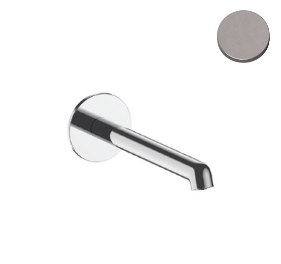 Излив Fantini Torino настенный 200 мм Gun Metal Matt PVD 58P5Z408