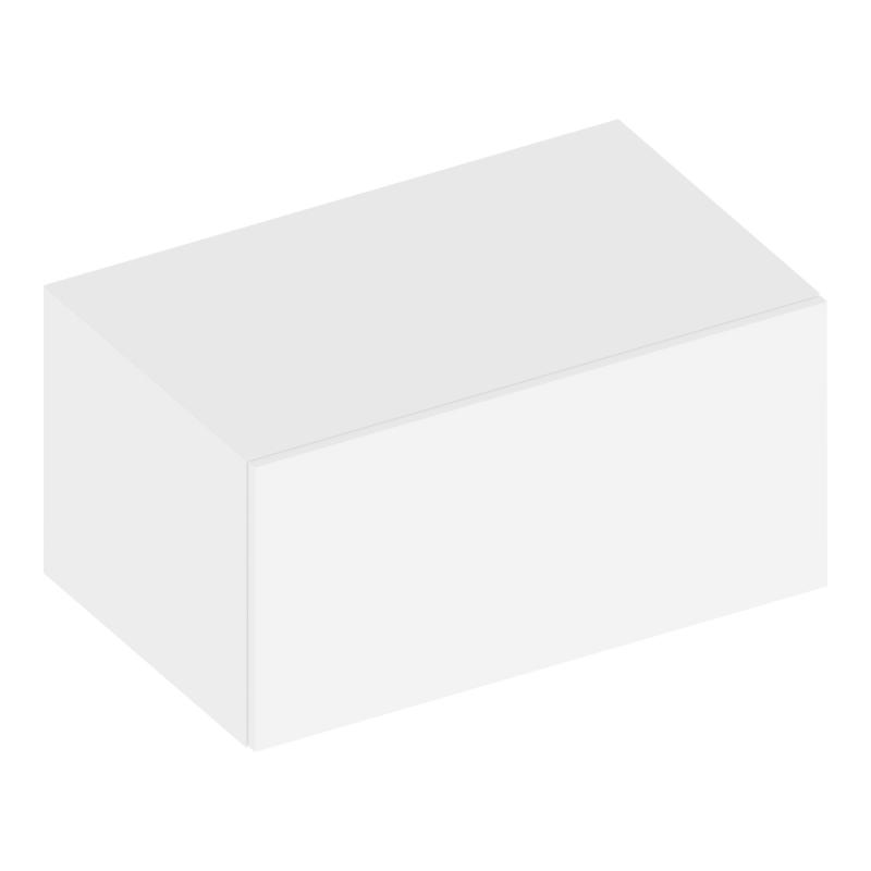 Тумба боковая KEUCO Edition 90 800х484х400 мм структурный лак белый 39026380000